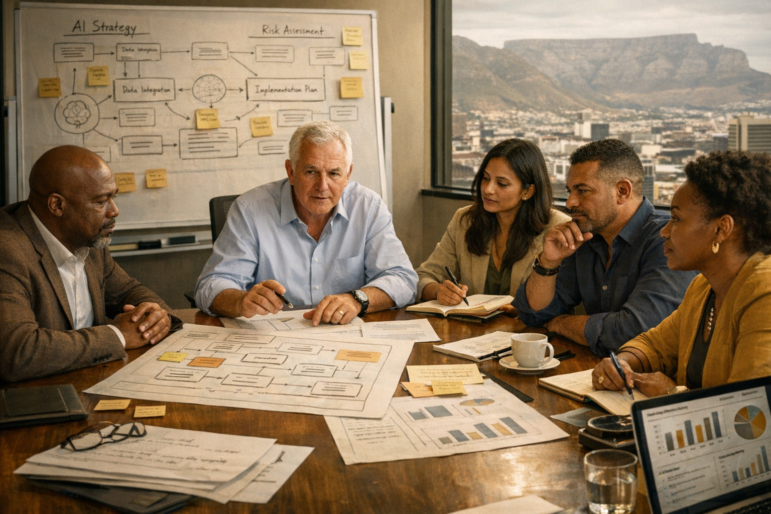 AI consulting that turns into working AI employees. visual workflow